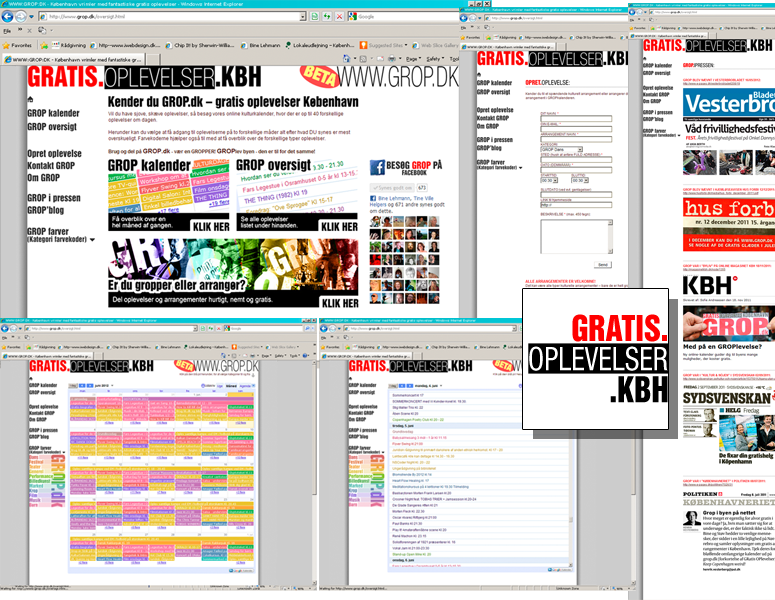 WWW:GROP:DK - Idé, konceptudvikling, design, logo, website, flyers, plakat, PR mv.