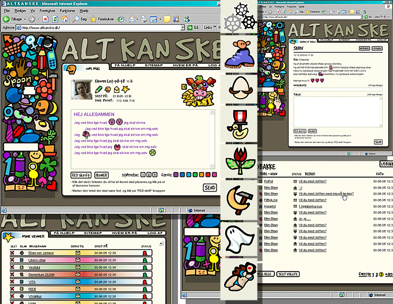 WWW:ALTKANSKE:DK - online ungdoms community 
