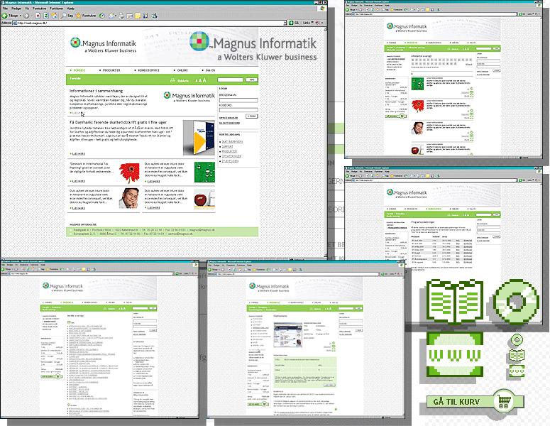 WWW:MAGNUS:DK - Redesign af stort produktpræsentationssite